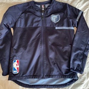 Adidas Memphis Grizzlies zip up jacket EUC